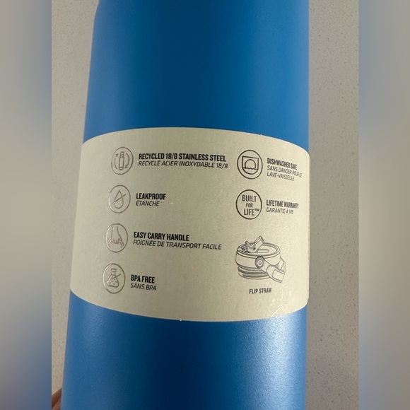 Iceflew Bottle Stanley 36OZ (1.1 L) Azure with flip straw! Leak resistant-NWT - Picture 7 of 12